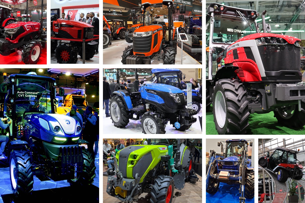 I nuovi trattori specializzati sotto i 100 cavalli svelati ad Agritechnica 2025