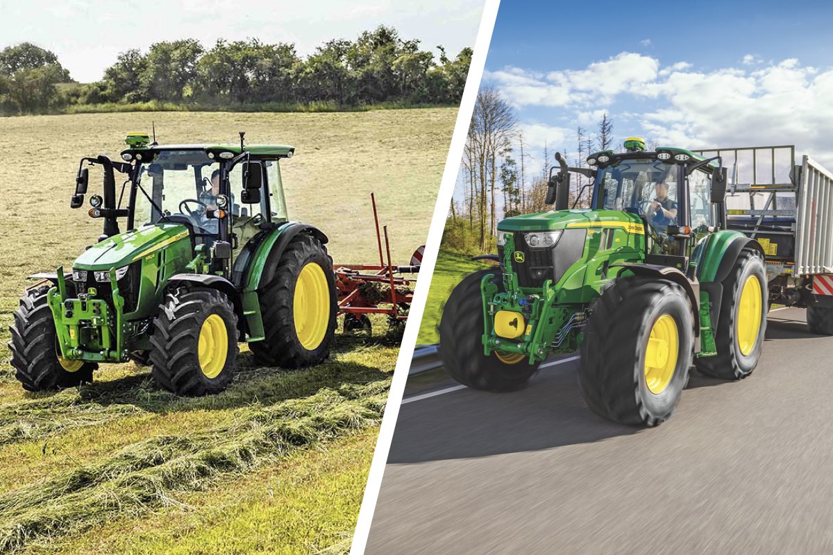 I trattori della serie 5M e 6M di John Deere si rinnovano con nuovi aggiornamenti tecnici