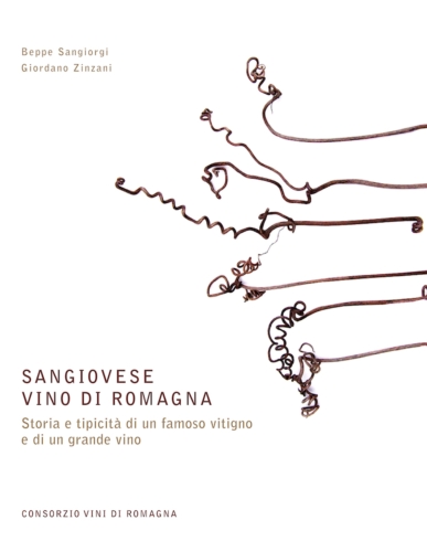 La copertina del libro 'Sangiovese vino di Romagna'