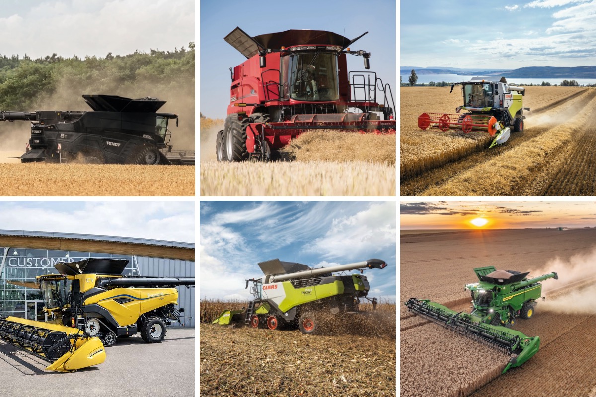 Nuove mietitrebbie di Fendt, Case IH, New Holland, Claas e John Deere per la raccolta 2024