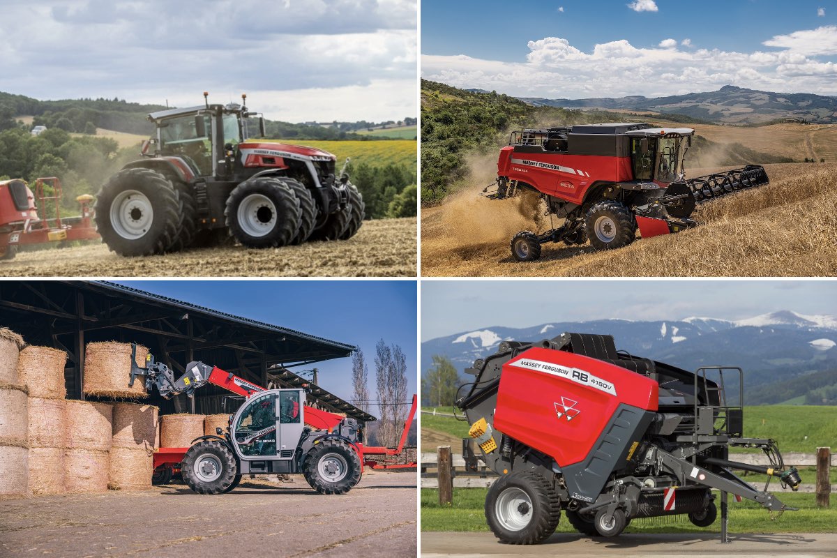 Le macchine Massey Ferguson operano senza problemi su grano in differenti condizioni