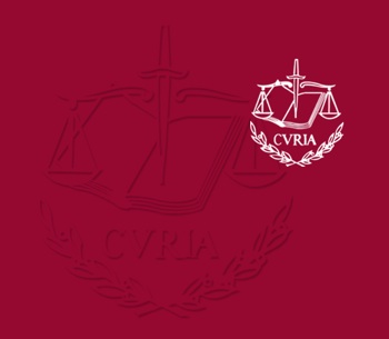 Il logo della Corte di giustizia europea