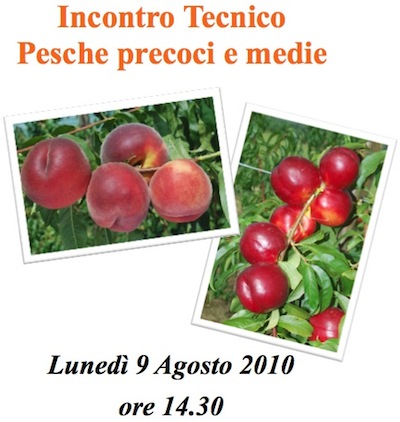 Centro ricerche per la frutticoltura di Manta<br /> 9 agosto 2010
