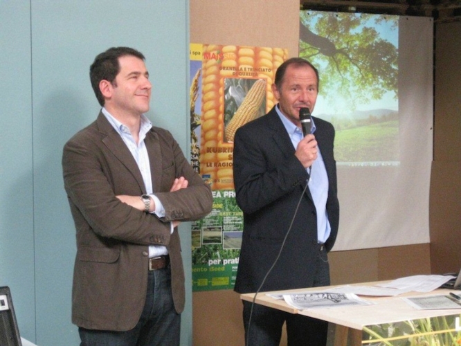 Da sinistra: Gabriele Cristofori e Claudio Mattioli di Sis