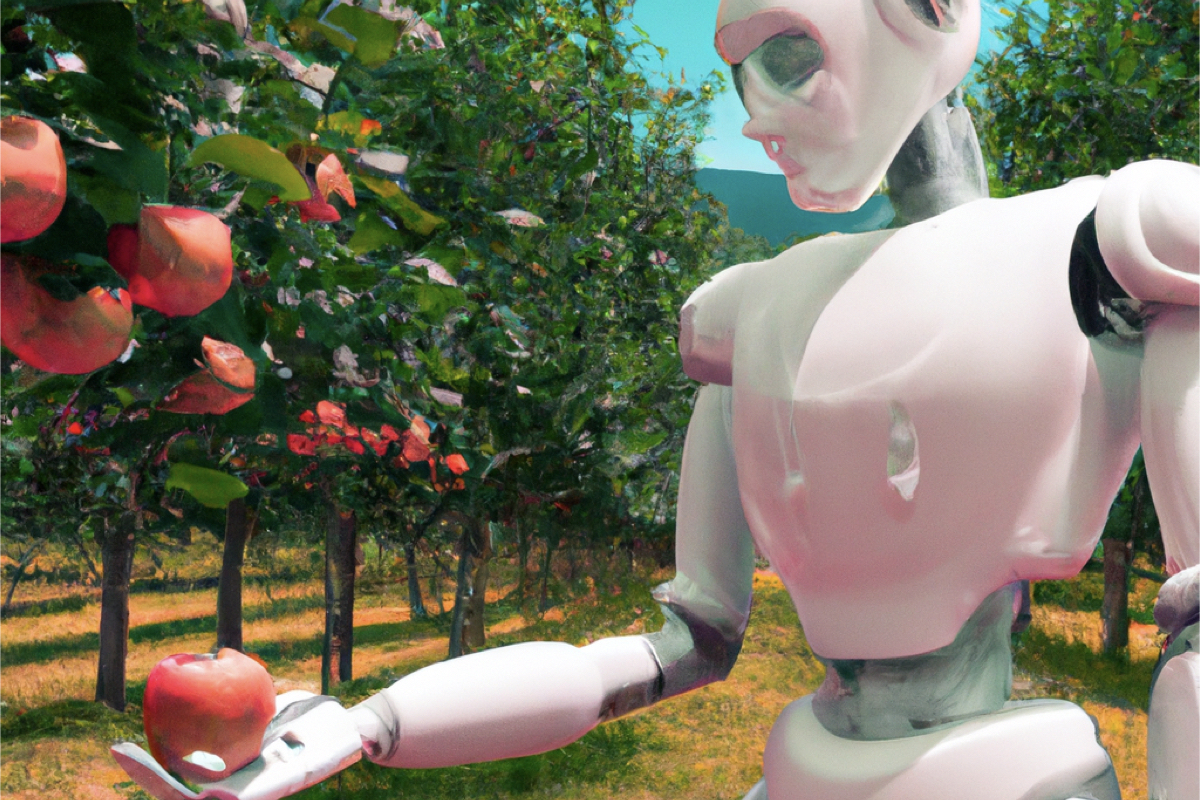 In assenza di manodopera, in futuro la raccolta della frutta sarà eseguita dai robot