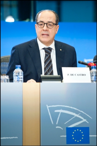 Paolo De Castro, presidente della Commissione Agricoltura e sviluppo rurale del Parlamento europeo