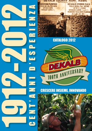 Il catalogo Dekalb 2012