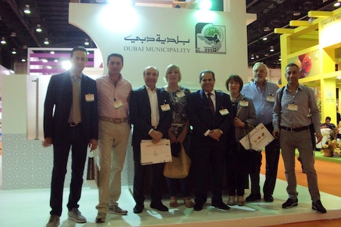 La delegazione italiana al Wop di Dubai