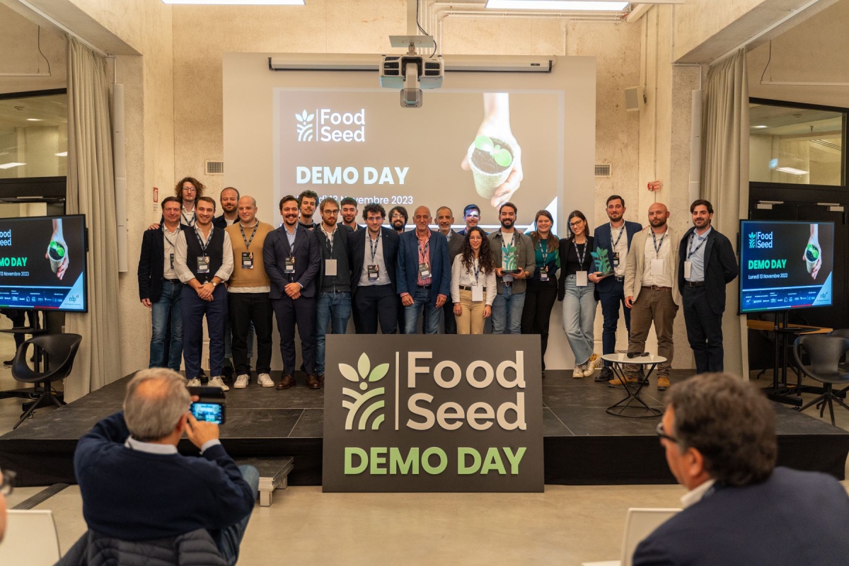 Un momento del Demo Day organizzato da FoodSeed nel 2023