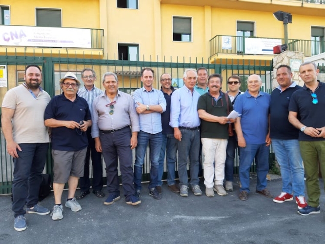 Il neoeletto direttivo dell'Associazione siciliana filiera frutta in guscio