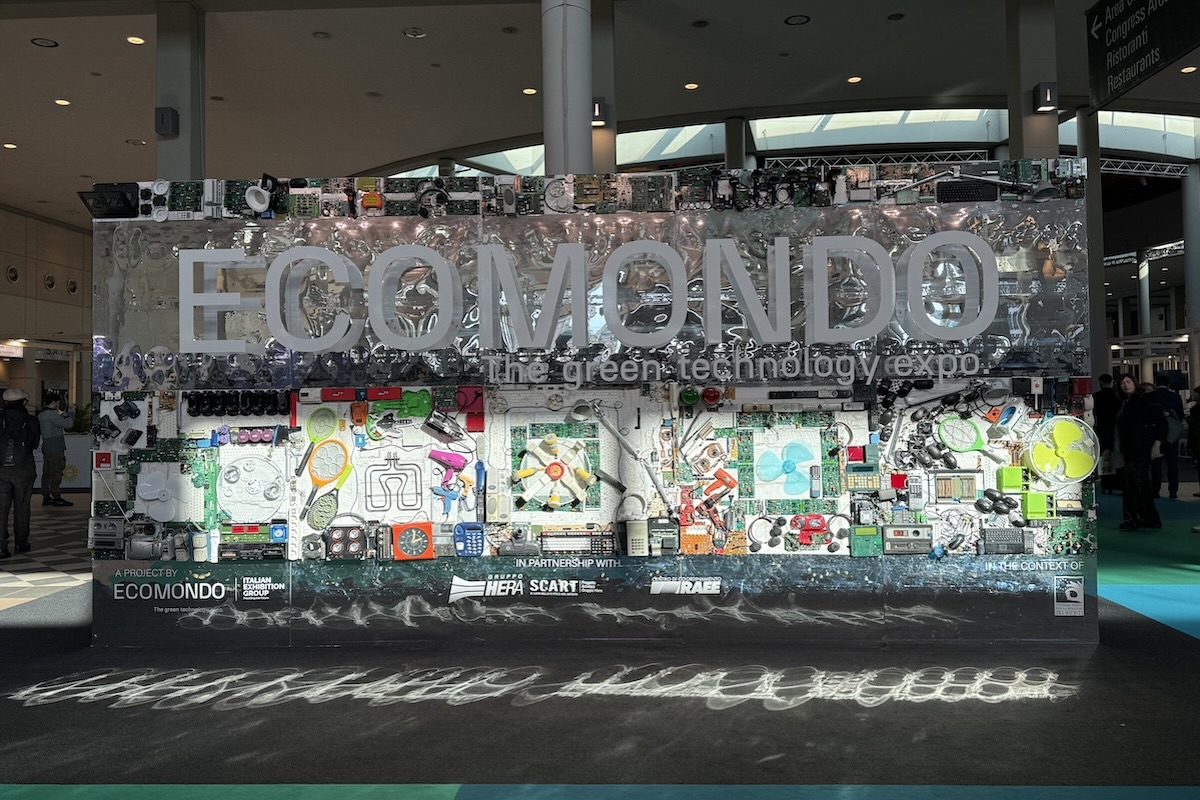 L'entrata nella Hall Sud della fiera di Rimini