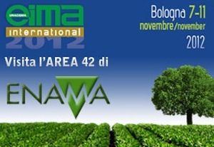 Enama sarà a Eima International dal 7 all'11 novembre 2012