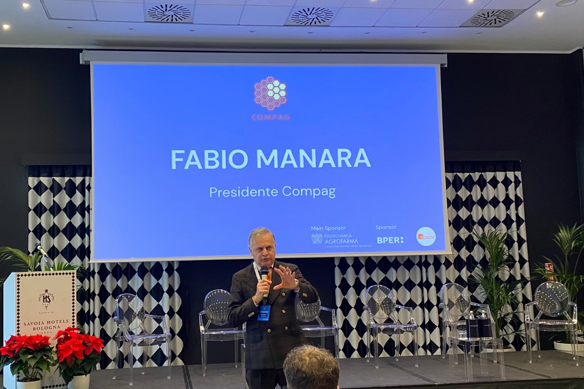 Il presidente di Compag Fabio Manara