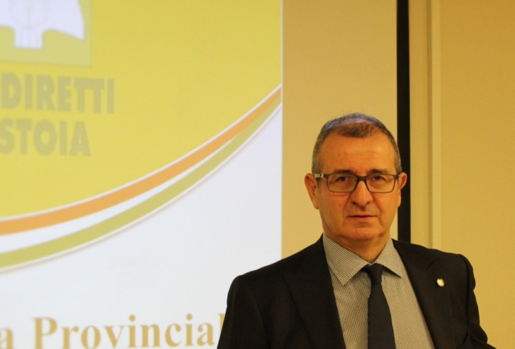 Fabrizio Tesi, nuovo presidnete di Coldiretti Pistoia