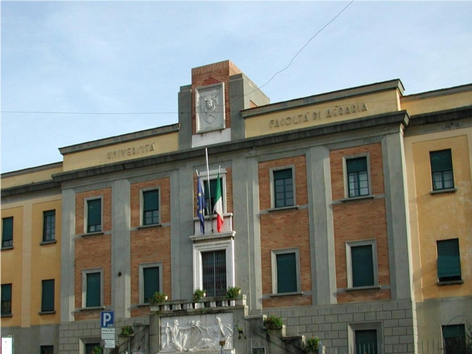La facciata del dipartimento di Scienze agrarie, alimentari e agroambientali di Pisa