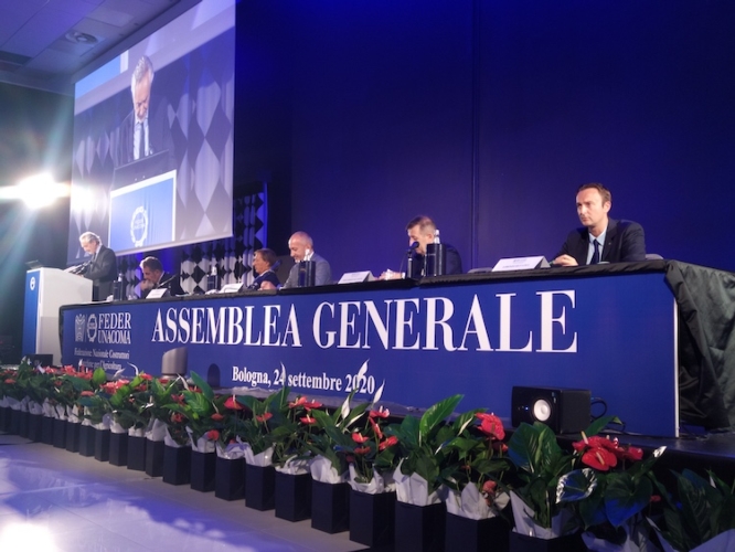 Assemblea annuale FederUnacoma a Bologna il 24 settembre 2020