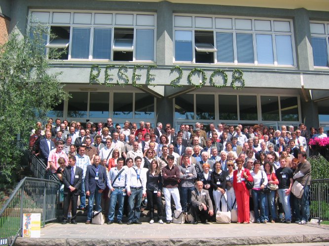 I partecipanti al nono congresso della rete delle scuole viticolo - enologiche europee