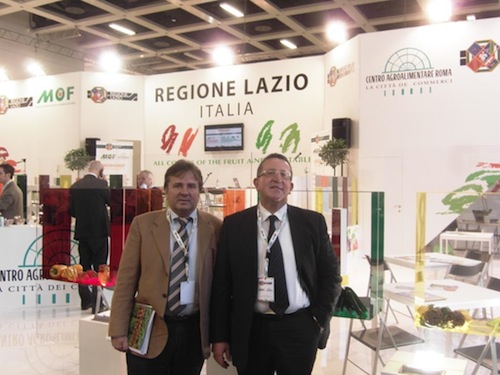Fruitlogistica, Domenico Terenzio e Sergio Panini di Fertirev