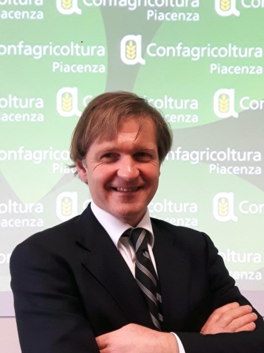Filippo Gasparini, nuovo presidente di Confagricoltura Piacenza 
