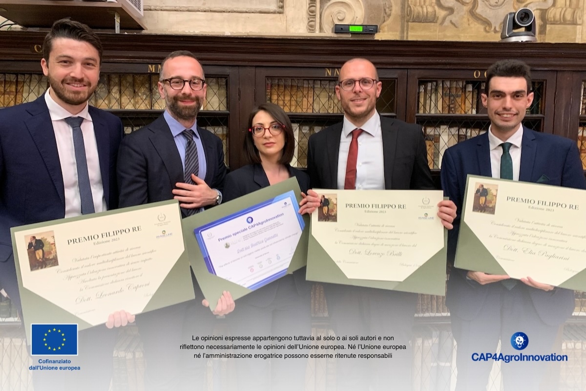 I finalisti della quinta edizione del Premio Filippo Re insieme a Gabriele Mongardi, education e CSR specialist di Image Line®