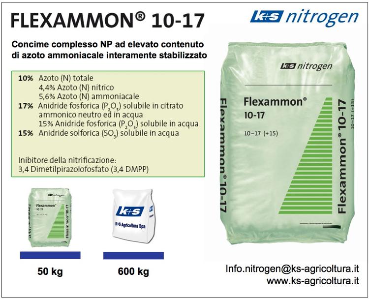 Flexammon è la novità di K+S Nitrogen per la concimazione pre-semina di tutte le colture primaverili