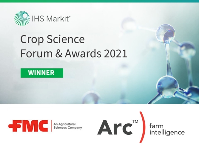  La App Arc™ farm intelligence di FMC premiata al Crop Science Forum Award 2021, 