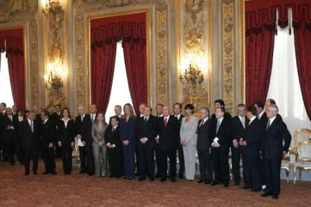 Tutti i ministri di Berlusconi