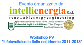 Il fotovoltaico in Italia nel triennio 2011-2013
