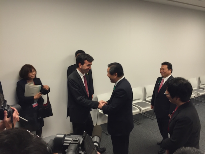 Il ministro Maurizio Martina incontra il ministro dell’Agricoltura del Giappone, Hiroshi Moriyama