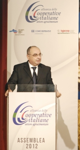Maurizio Gardini, presidente dell'Alleanza cooperative agroalimentari