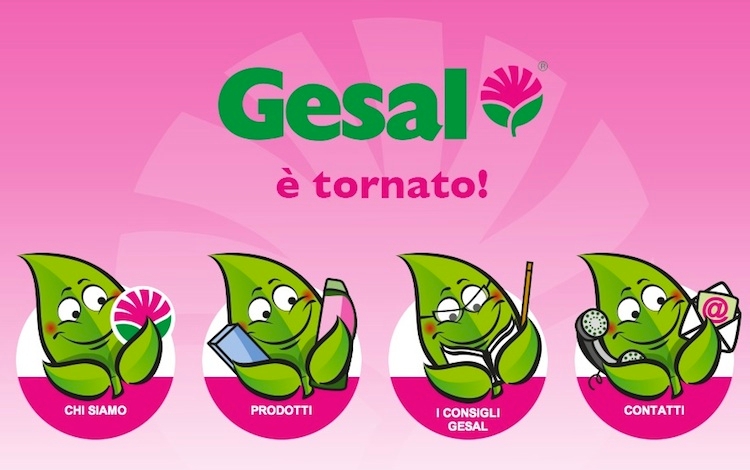 L'home page del nuovo sito di Gesal