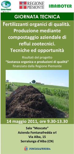 Fertilizzanti organici di qualità: produzione mediante compostaggio aziendale di reflui zootecnici