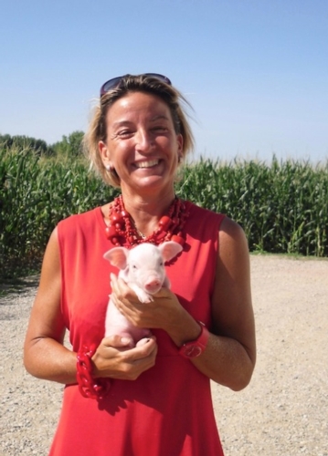 Giovanna Parmigiani, vicepresidente di Confagricoltura Piacenza e unica italiana nel Gruppo di studio europeo sugli antibiotici in allevamento
