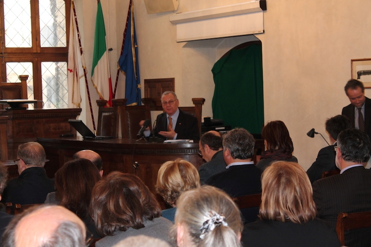 Giuseppe Politi, ex presidente della Cia, è stato nominato accademico dei Georgofili durante la cerimonia d'inaugurazione del 261° Anno accademico