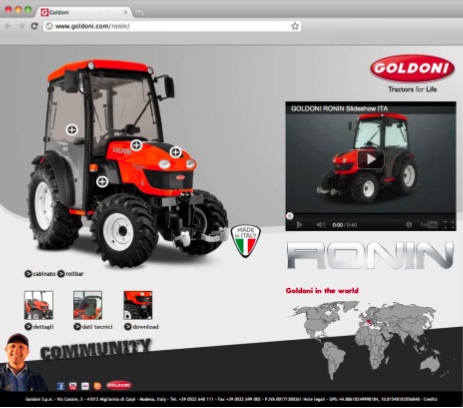 La nuova Home Page del sito Goldoni