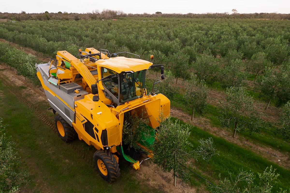 La nuova raccoglitrice semovente Gregoire GX10.6 assicura un'elevata produttività