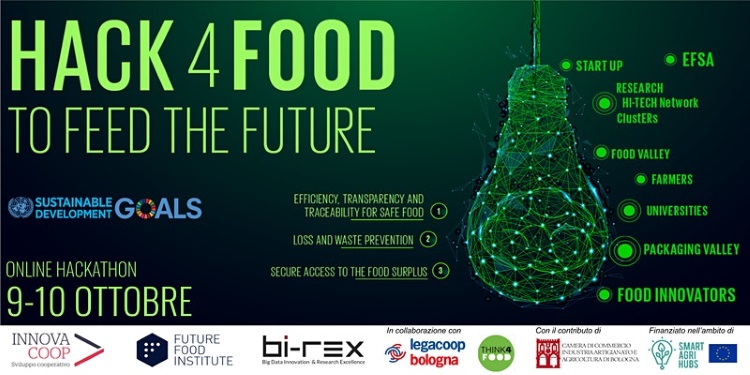 Hack 4 Food-To feed the future, 9-10 ottobre 2020