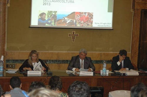 Roma, presentato il rapporto di Inea sullo stato dell'agricoltura italiana 2013