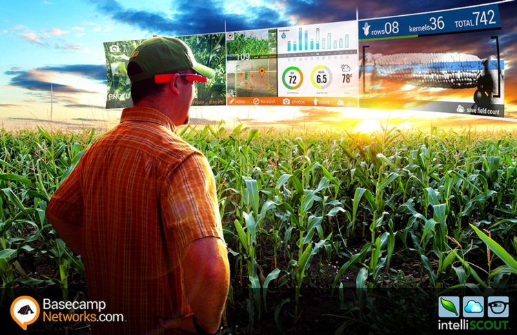 IntelliScout è l'app sviluppata da BaseCamp che porta l'agricoltore nella realtà aumentata