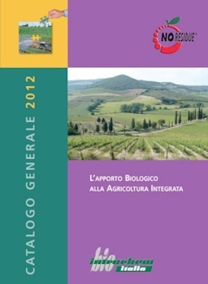 La copertina del catalogo Intrachem Bio Italia del 2012