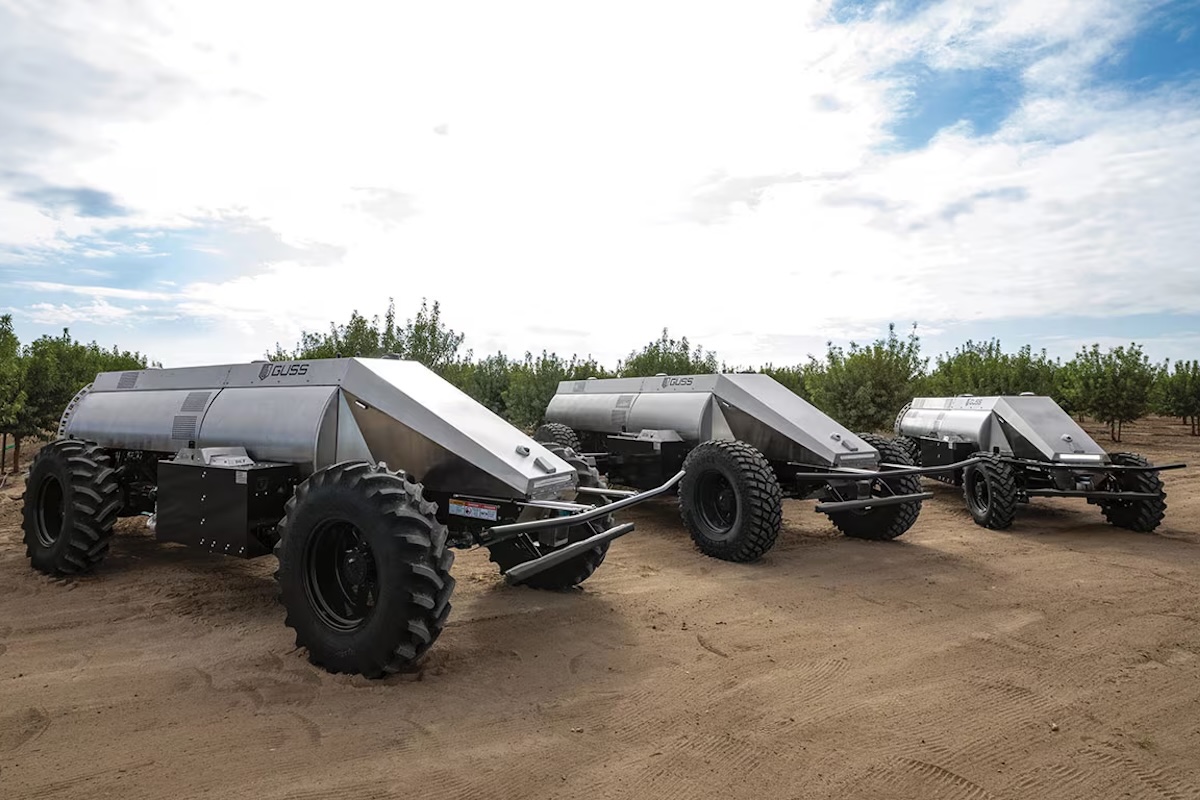 Guss Automation propone una gamma di irroratrici completamente autonome grazie all'utilizzo di Lidar e Gps