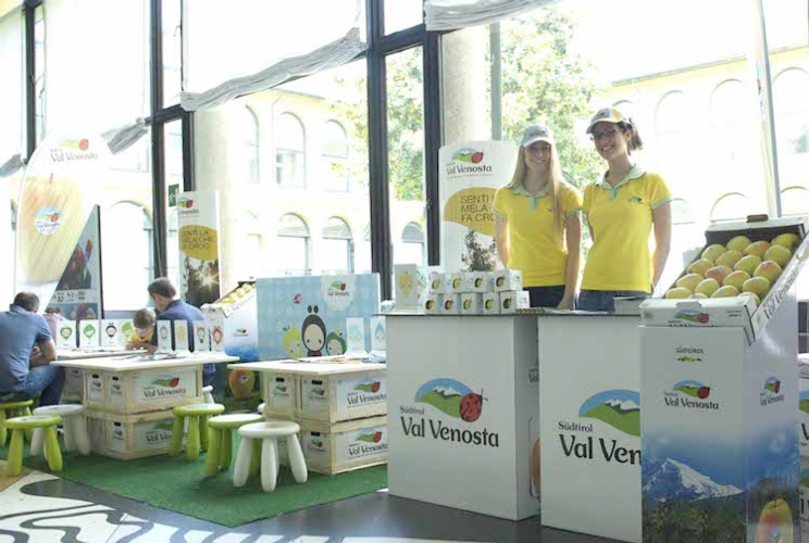 Allo stand di Mela Val Venosta si svolgeranno tante attività dedicate ai piccoli ospiti e ai loro genitori