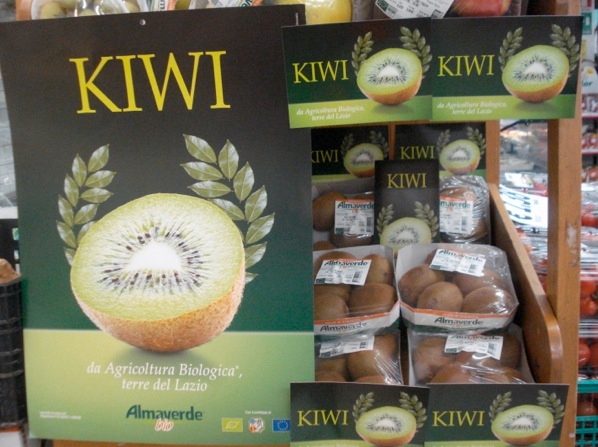 La campagna promozionale per la valorizzazione del kiwi bio del Lazio si concluderà in giugno