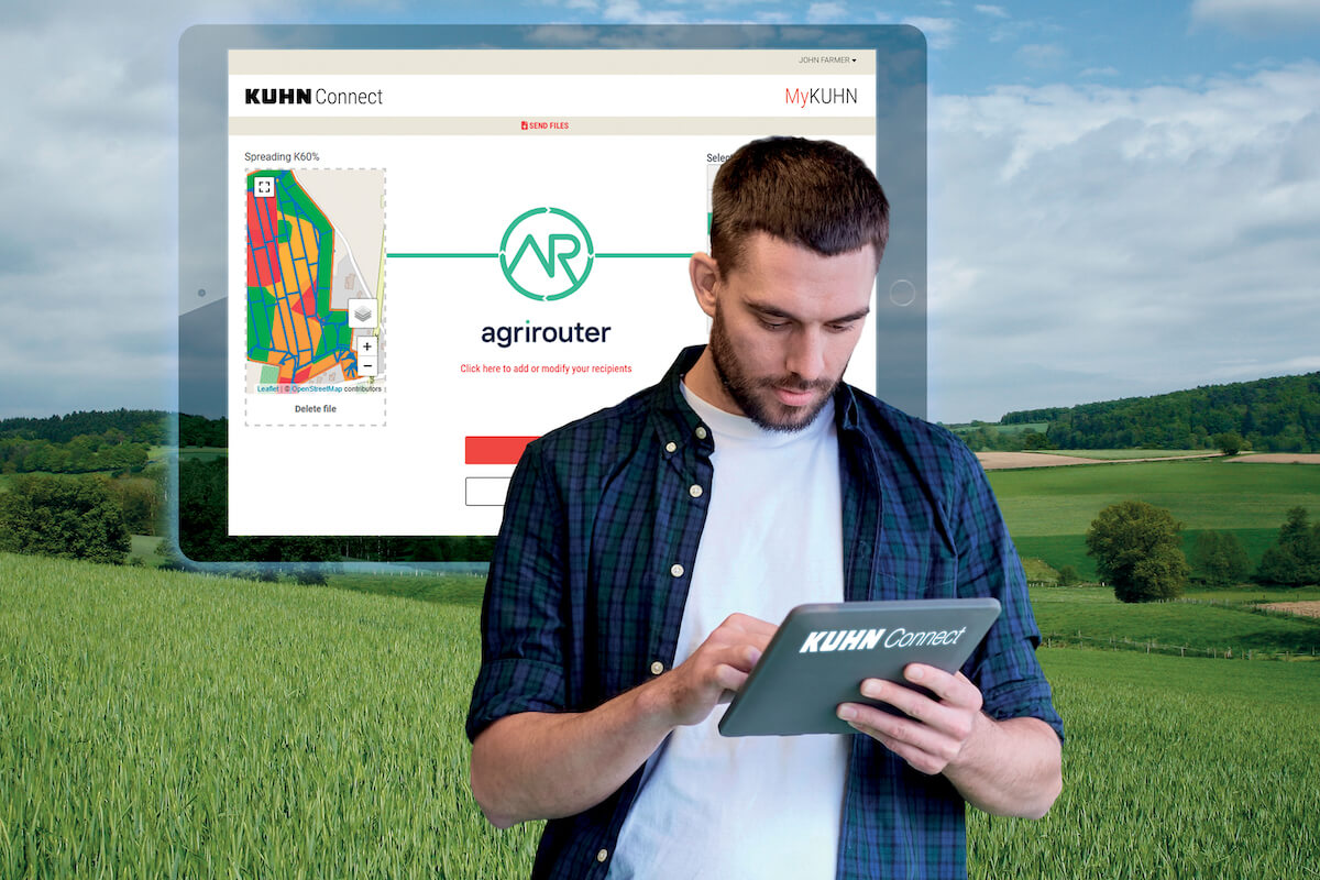 Connettività avanzata e servizi digitali: l'offerta KUHN per la gestione del dati agricoli