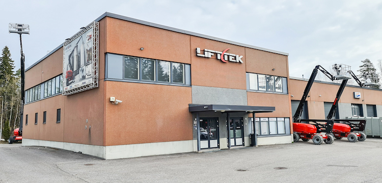 Sede dell'Azienda finlandese Lifttek, Rivenditore ufficiale Manitou dal 2012