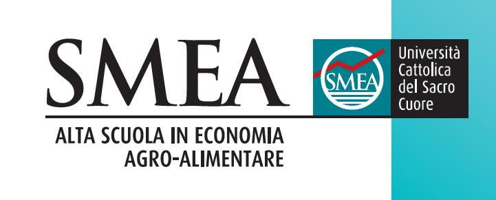  Il logo della Smea, l'alta scuola di management ed economia agroalimentare dell'Università Cattolica di Piacenza