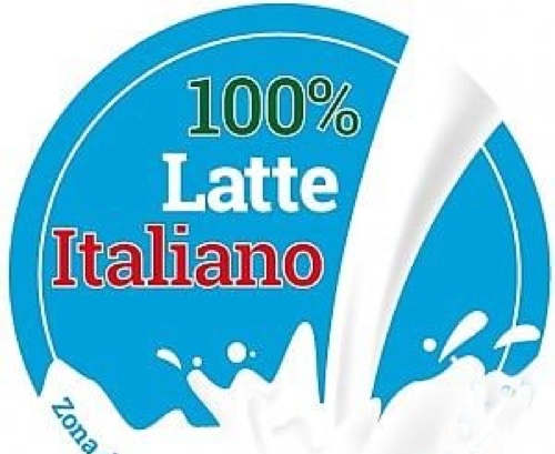  Parte del marchio per il latte italiano, alla cui base è riportata la zona di produzione. Sempre che a Bruxelles siano d'accordo.