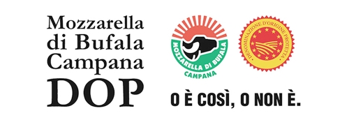 Il logo del Consorzio di tutela della Mozzarella di bufala campana Dop