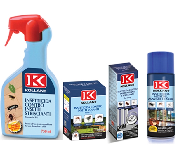 Disponibili in differenti formulazioni: liquido, spray ed aerosol