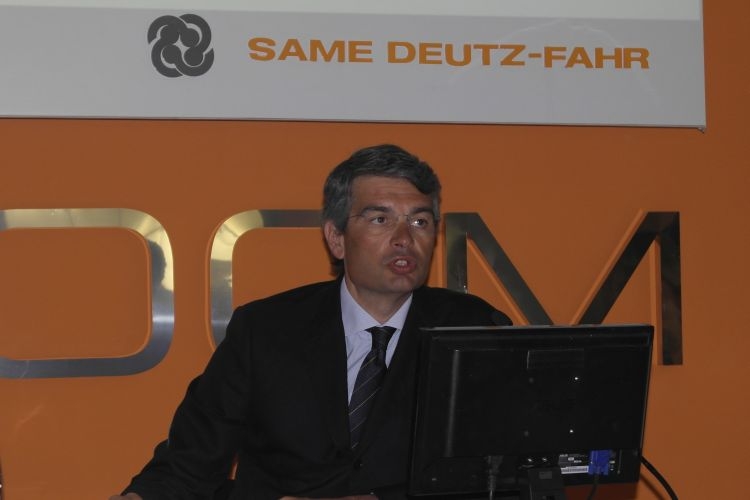 Ludovico Bussolati, amministratore delegato Same Deutz Fahr